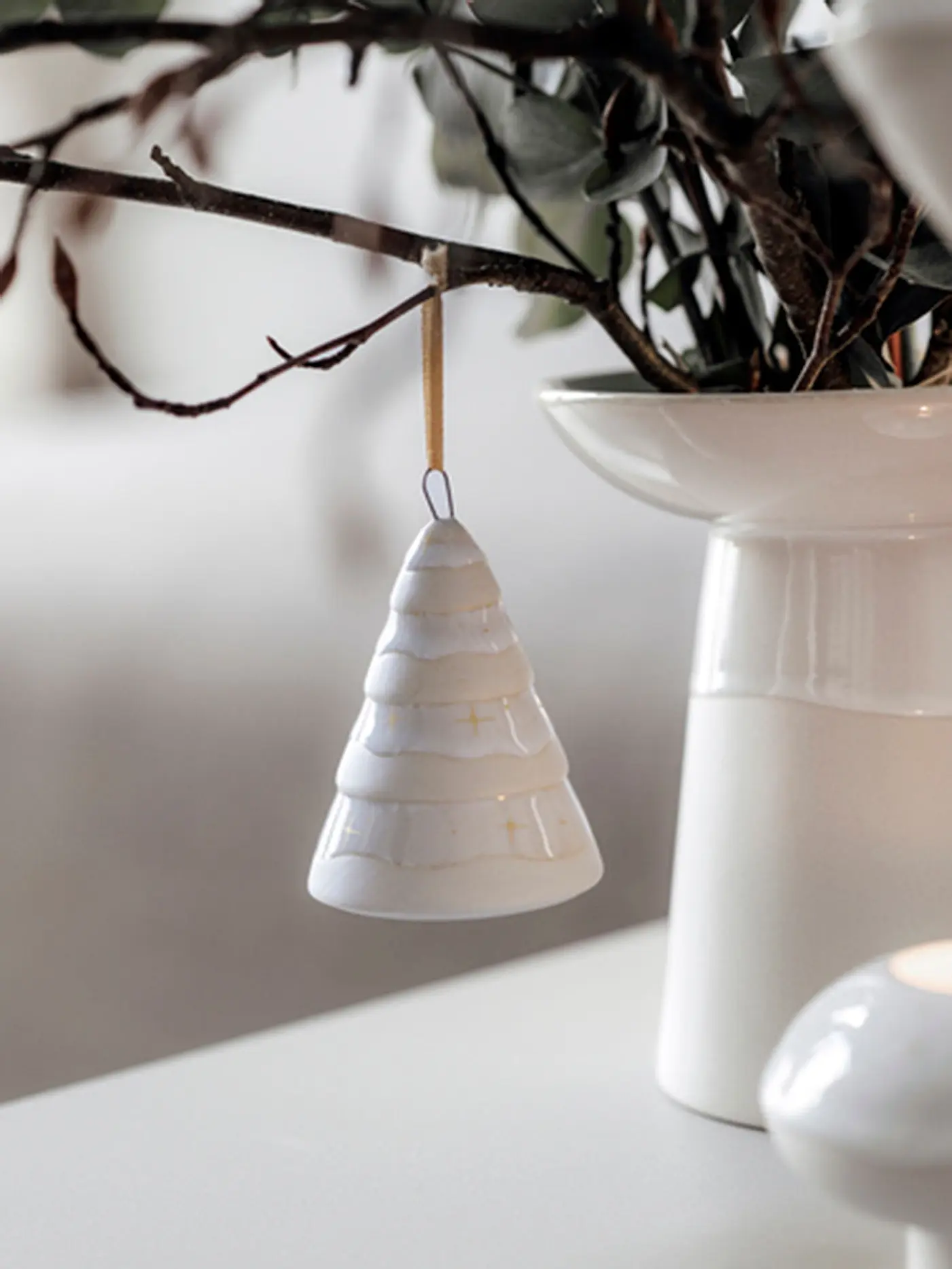 LIKE BY VILLEROY & BOCH | Ornament Baum WINTER GLOW 6x6x8cm | 